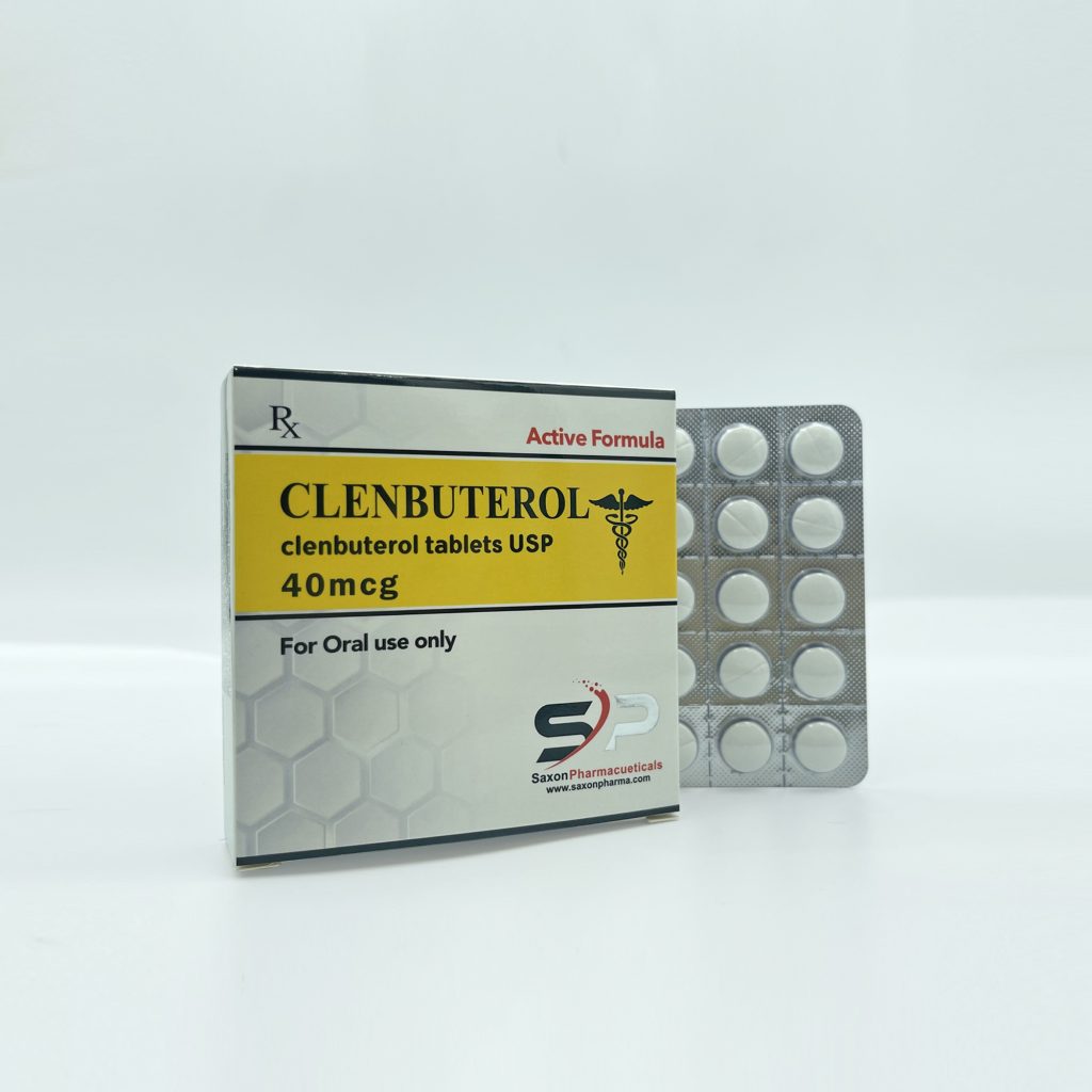 Purchase Clenbuterol 40 Mcg 50 Tablets Saxon Pharma USA