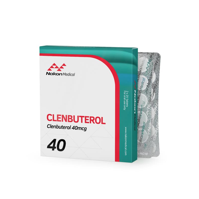 Order Clenbuterol 40mcg 50 Tablets Nakon Medical INT