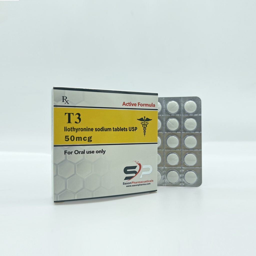 Shop T3 Cytomel 50 Mcg 50 Tablets Saxon Pharma USA