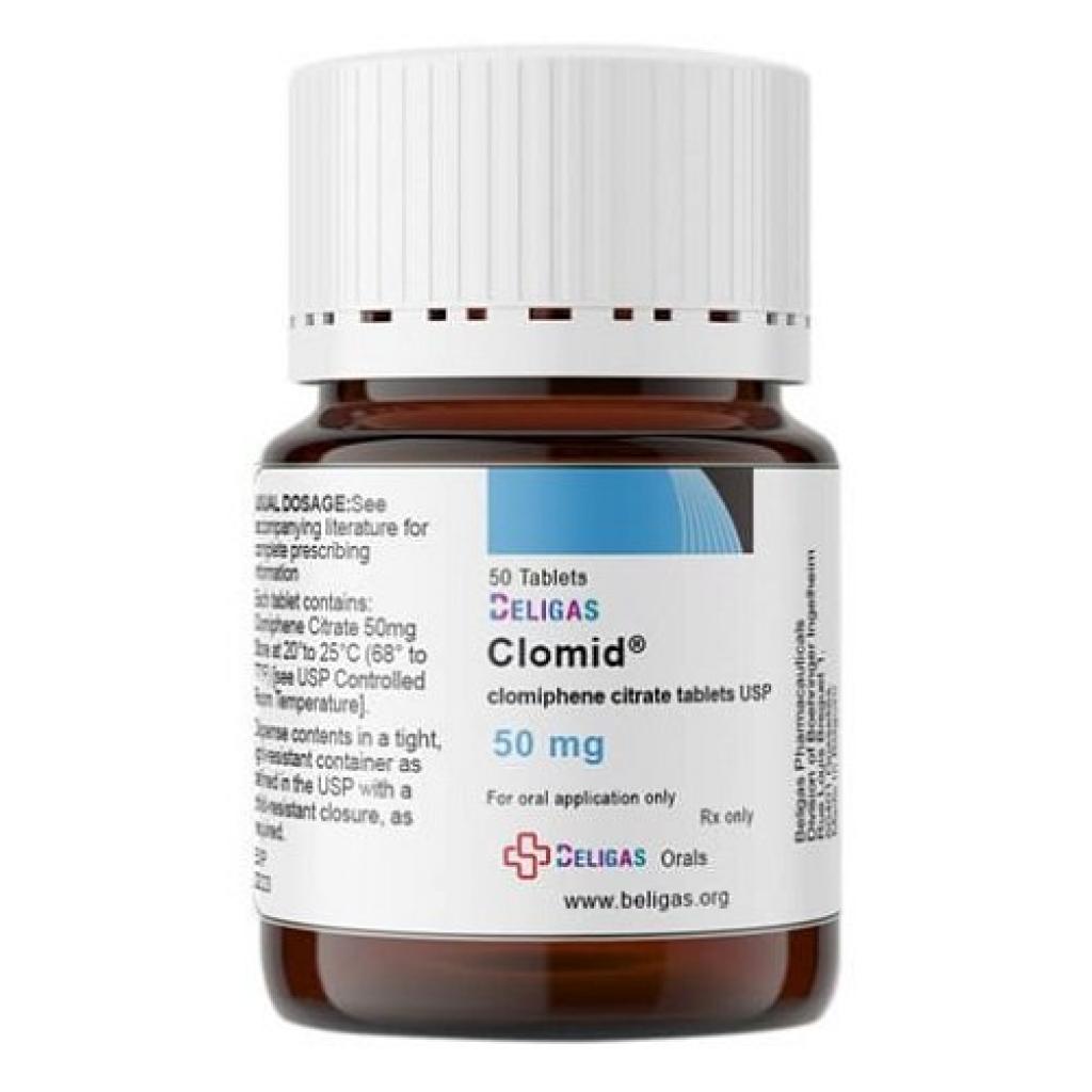 Grab Clomid 50 Mg 50 Tablets Beligas Pharma USA