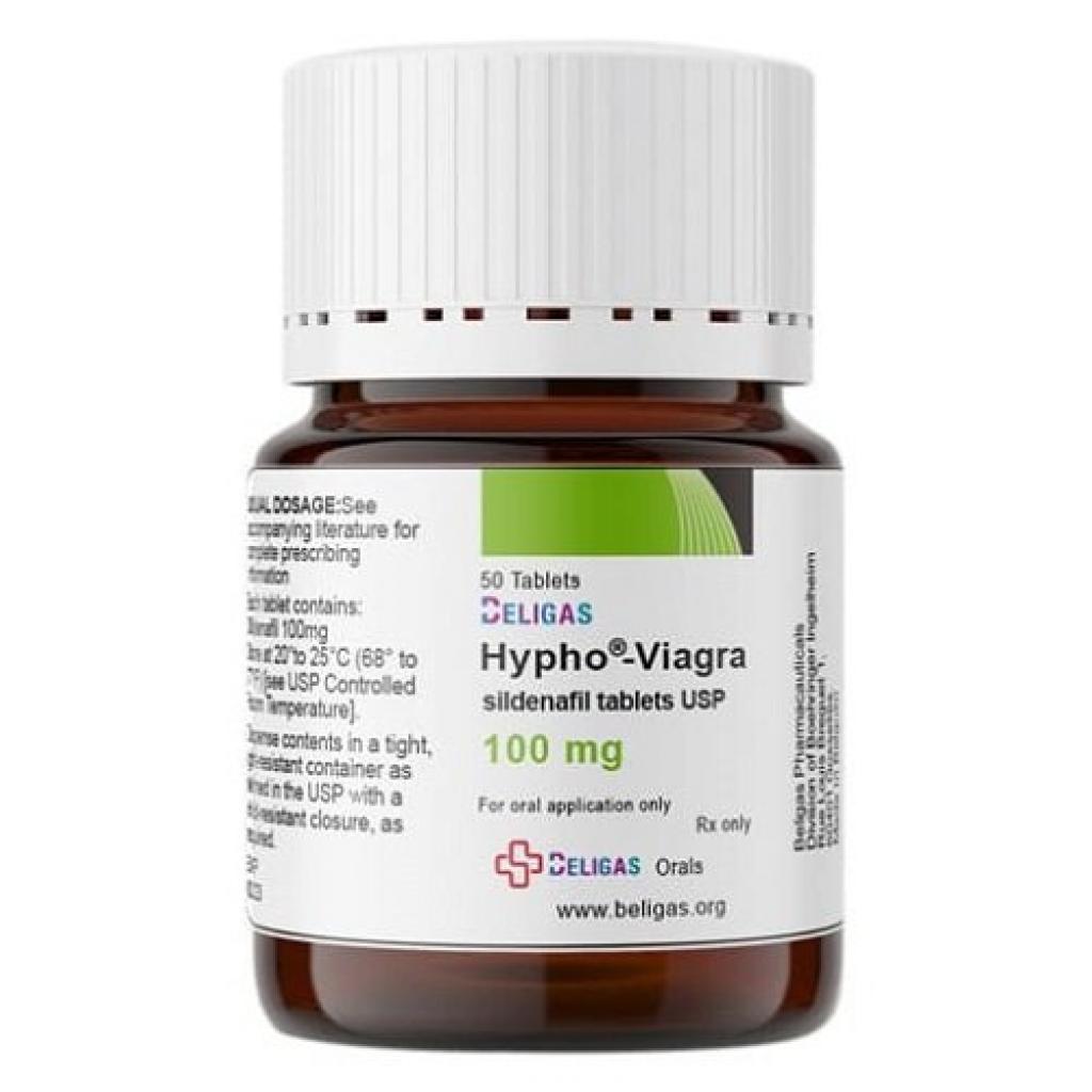 Shop Hypho Viagra 100 Mg 50 Tablets Beligas Pharma USA