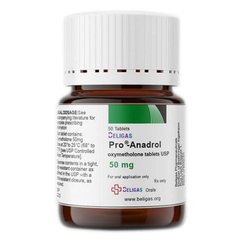 Discover Pro Anadrol 50 Mg 50 Tablets Beligas Pharma USA