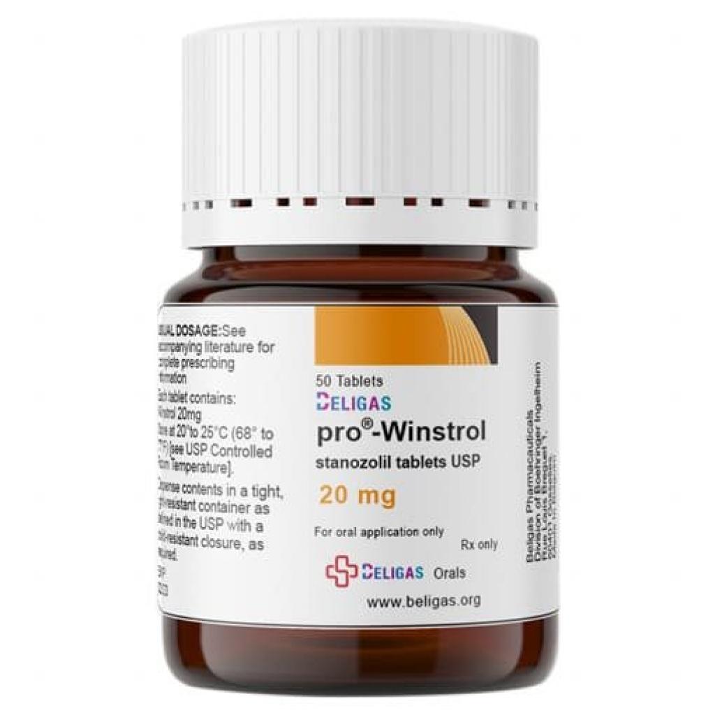 Pick Pro Winstrol 20 Mg 50 Tablets Beligas Pharma USA