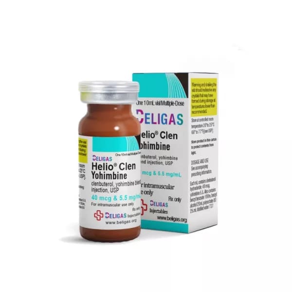 Buy Helio Clen Yohimbine 40mcg & 5.5mg/Ml Beligas Pharma USA