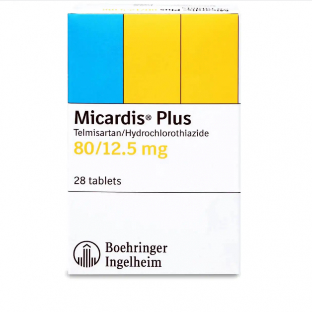 Buy Micardis Plus 80/12,5 Mg 28 Tablets Boehringer Ingelheim