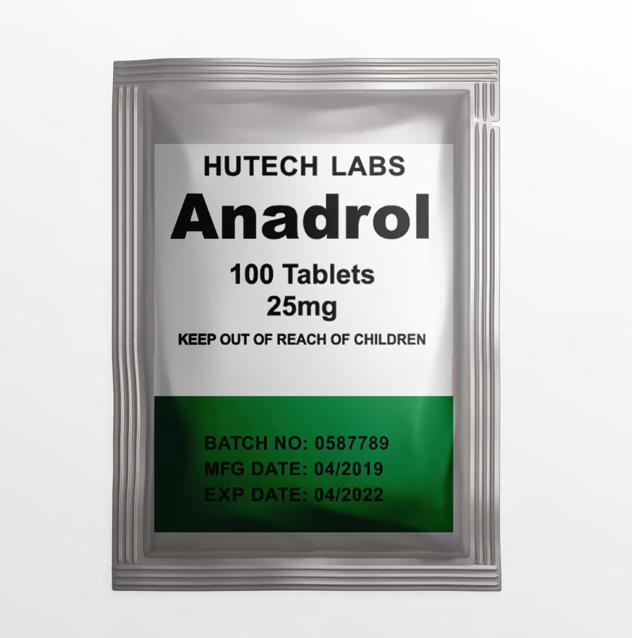 Order Anadrol 25 Mg 100 Tablets Hutech Labs USA