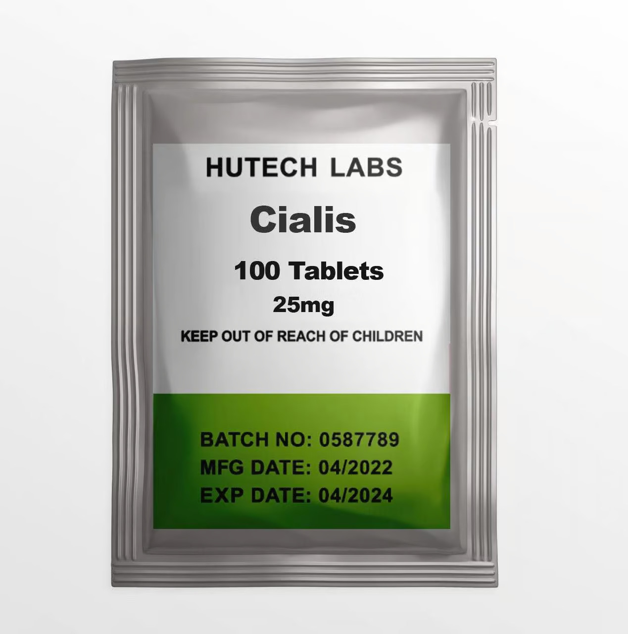 Pick Cialis 25 Mg 100 Tablets Hutech Labs USA