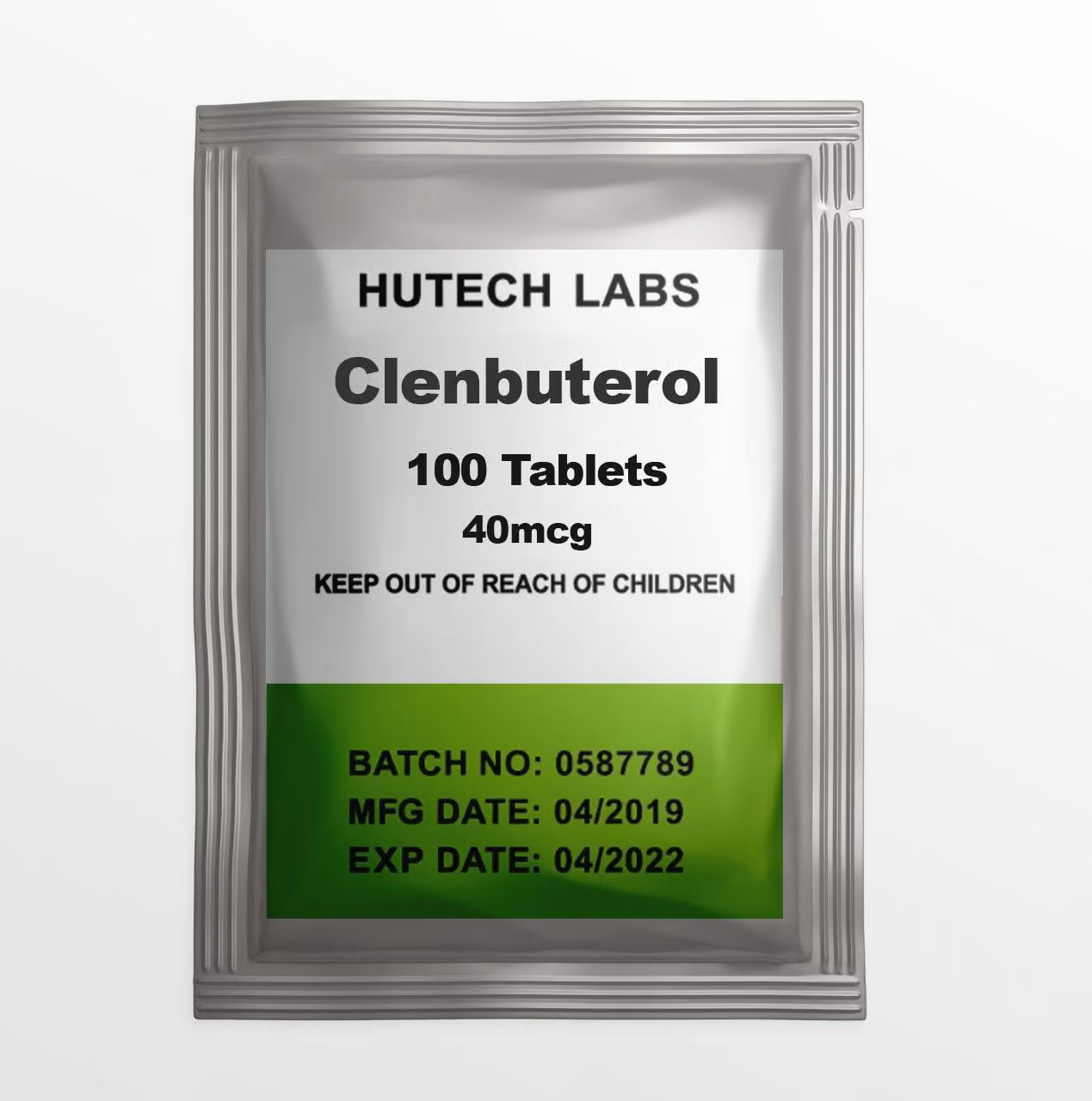 Purchase Clenbuterol 40 Mcg 100 Tablets Hutech Labs USA