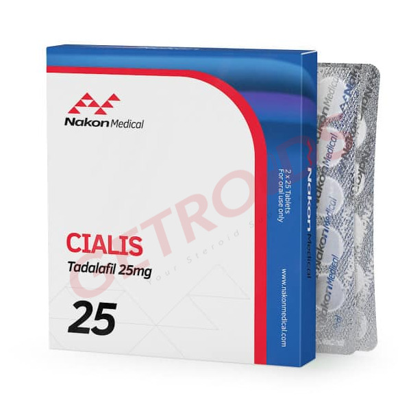 Purchase Cialis 25mg 50 Tablets Nakon Medical INT