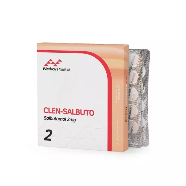 Purchase Clen-Salbuto 2 Mg 50 Tabs Nakon Medical USA