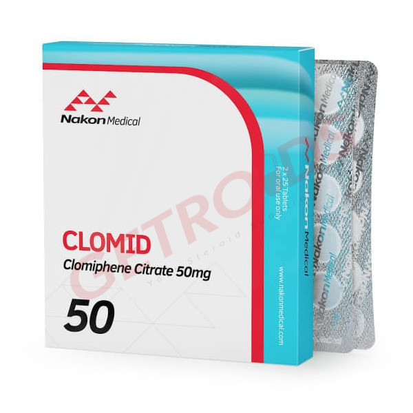 Pick Clomid 50 Mg 50 Tablets Nakon Medical INT