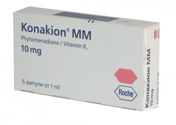 Order Konakion MM (Vitamin K1) 10 Mg 5 Amps /1 Ml Roche