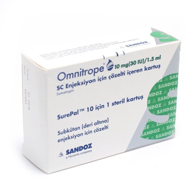 Grab Omnitrope Somatropin 30 Iu (10 Mg) Sandoz