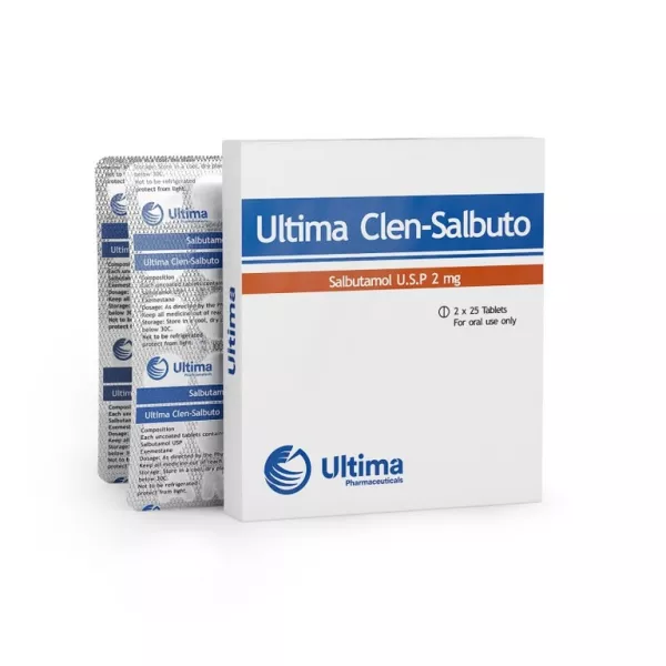 Purchase ULTIMA-CLEN-SALBUTO 2 Mg 50 Tablets Ultima Pharma USA