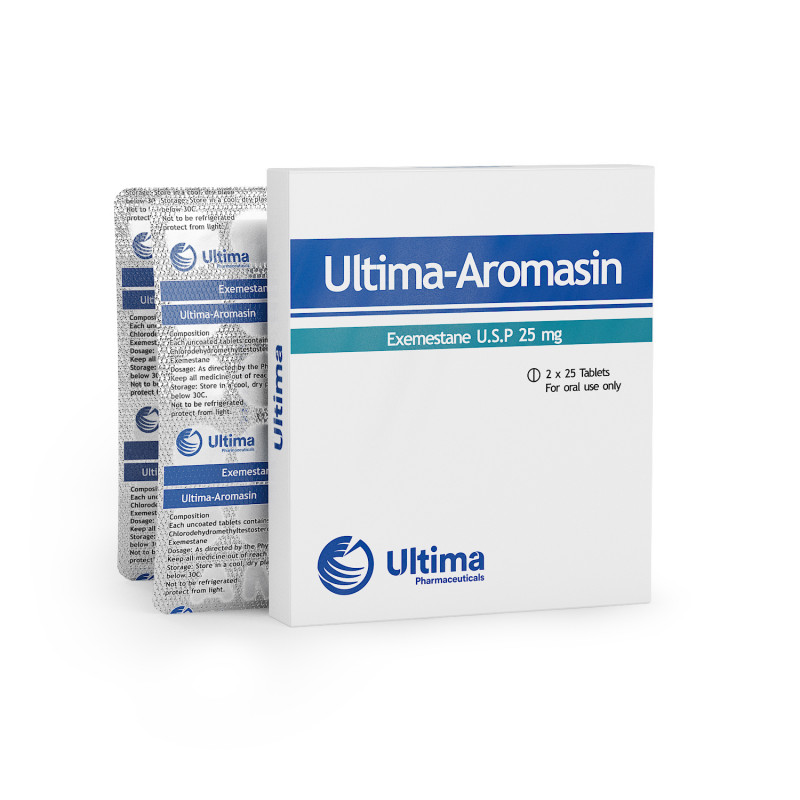 Get Ultima-Aromasin 25 Mg 50 Tablets Ultima Pharma INT