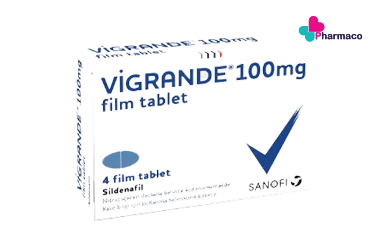 Buy Vigrande 100mg 4 Tablets Zentiva